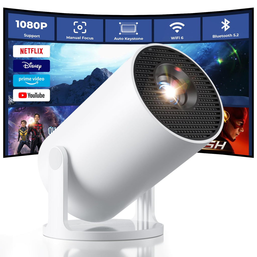 Portable Smart Mini Projector for Home & Outdoor Use