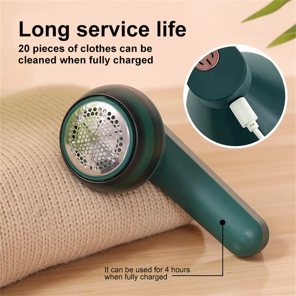 Portable USB Rechargeable Electric Lint Remover for Clothes