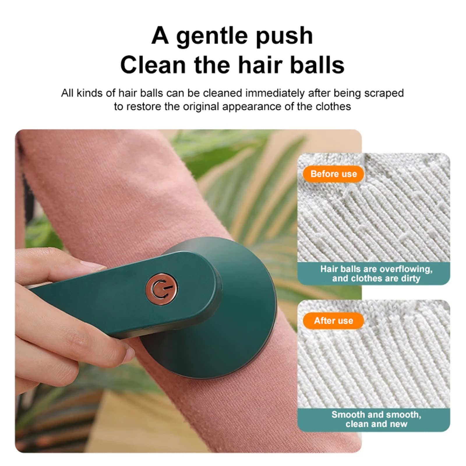 Portable USB Rechargeable Electric Lint Remover for Clothes