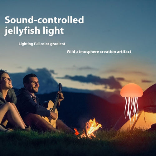 Jellyfish LED Mood Lamp – Ambient Night Light for Bedroom & Desk