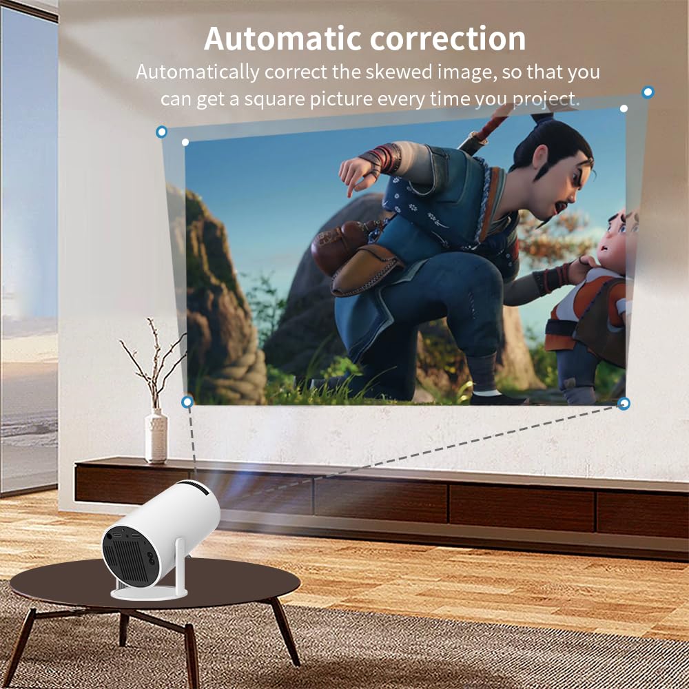 Portable Smart Mini Projector for Home & Outdoor Use