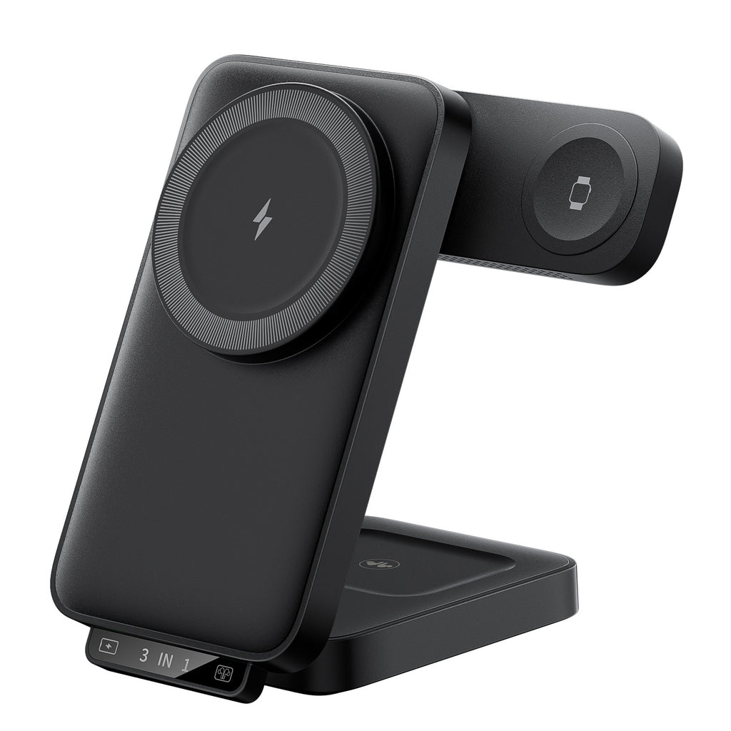 3-in-1 Foldable Magnetic Wireless Charger for iPhone